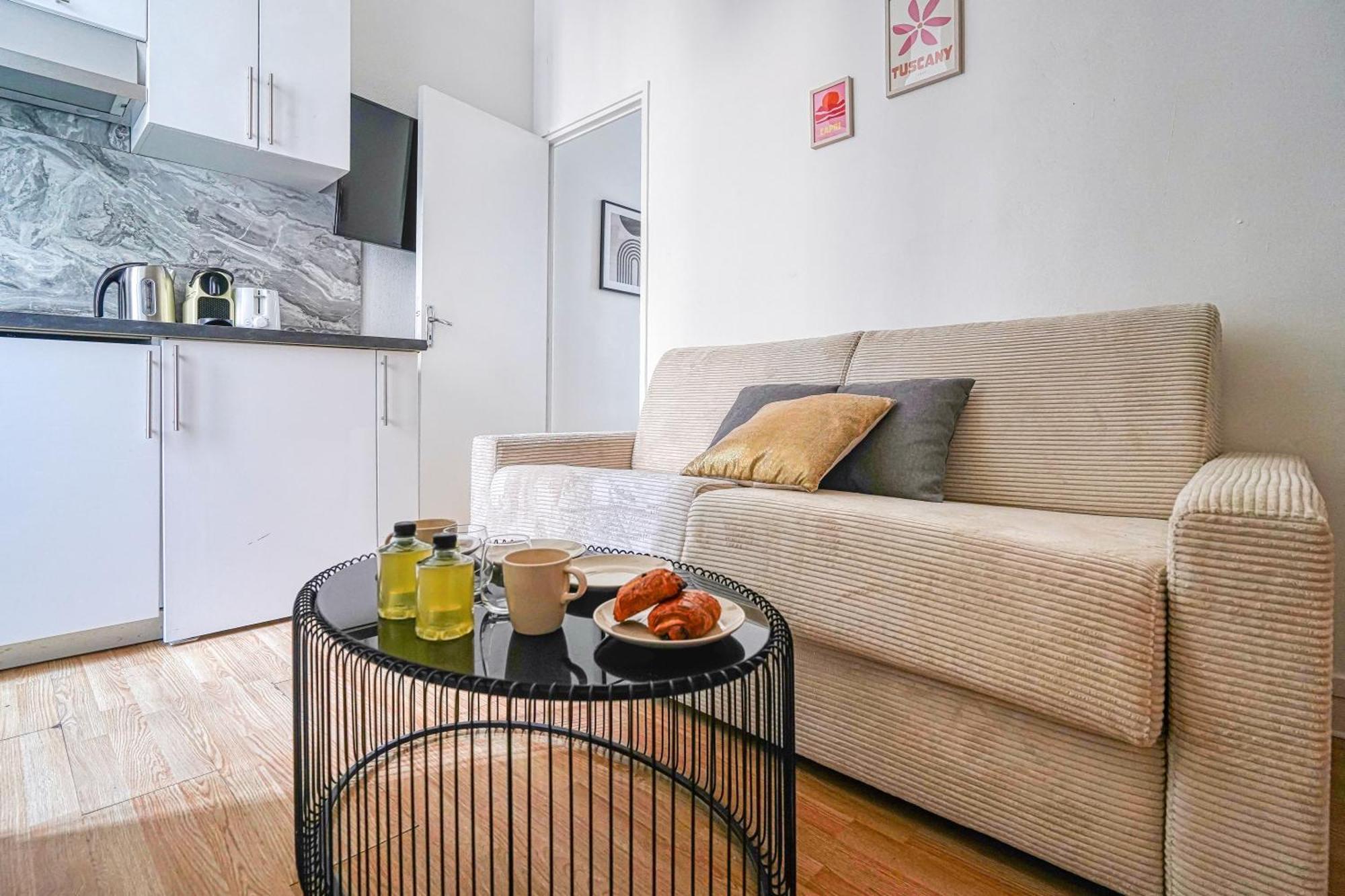 Appartement Equipe Dans Le Quartier Montparnasse Париж Экстерьер фото